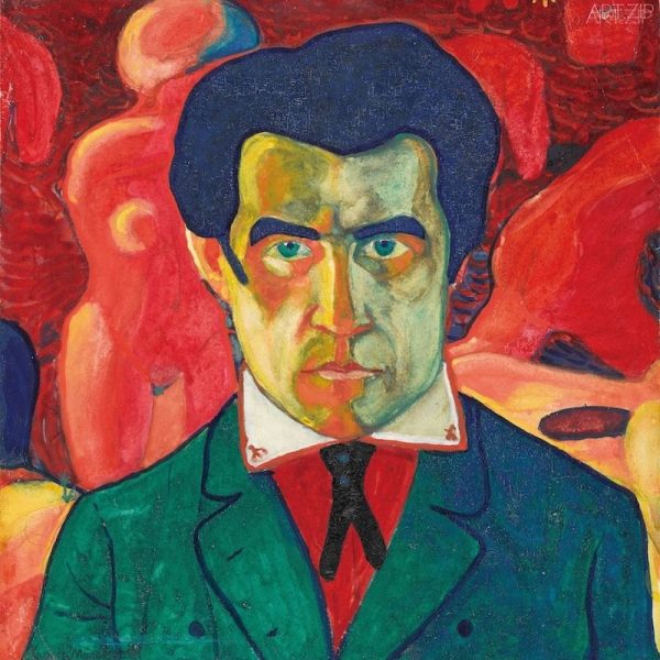 Kazimir Malevich, Self Portrait 1908-1910 State Tretyakov Gallery, Moscow, Russia