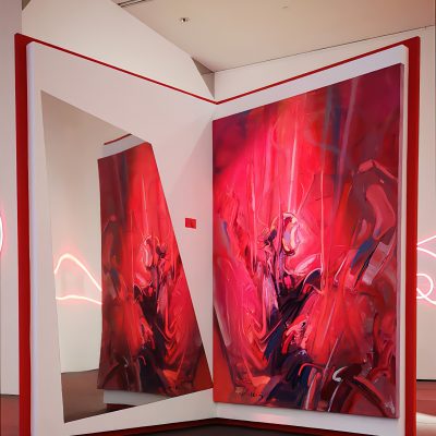 The Mirror, Red Book and Light. At the Himalaya Art Museum 2020 